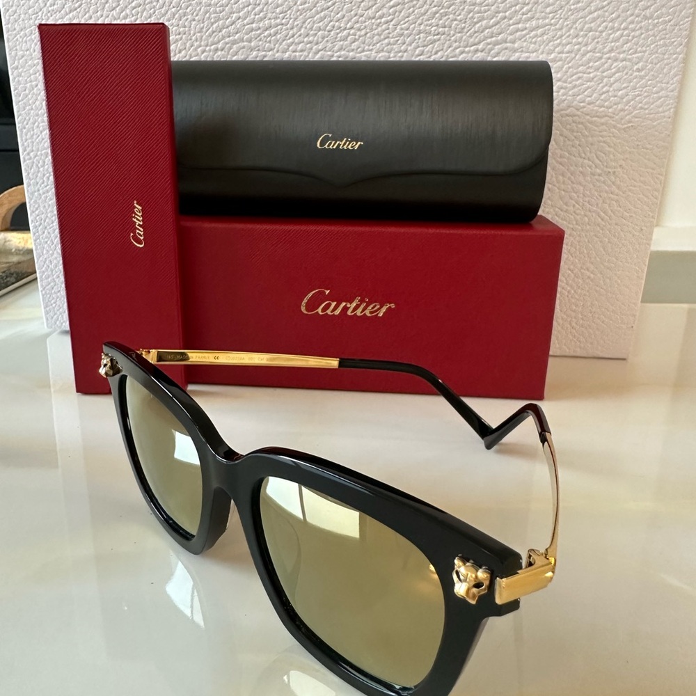 CARTIER sunglasses - PANTHÈRE DE CARTIER - Picture 2 of 2